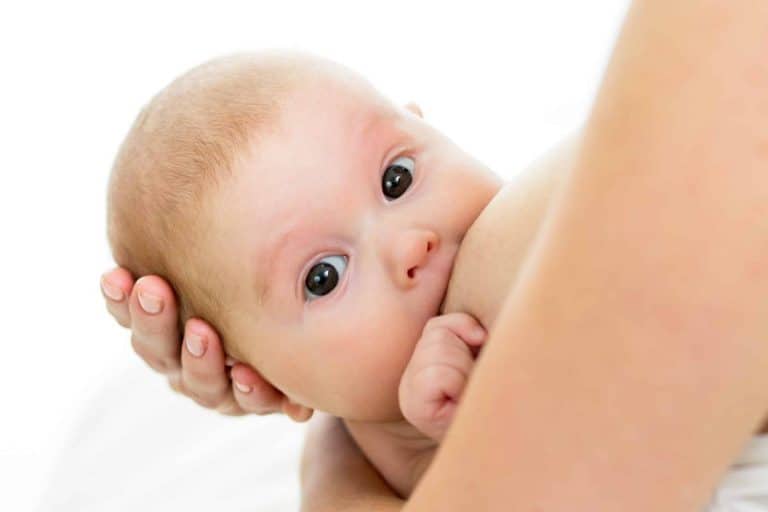 Baby nursing
