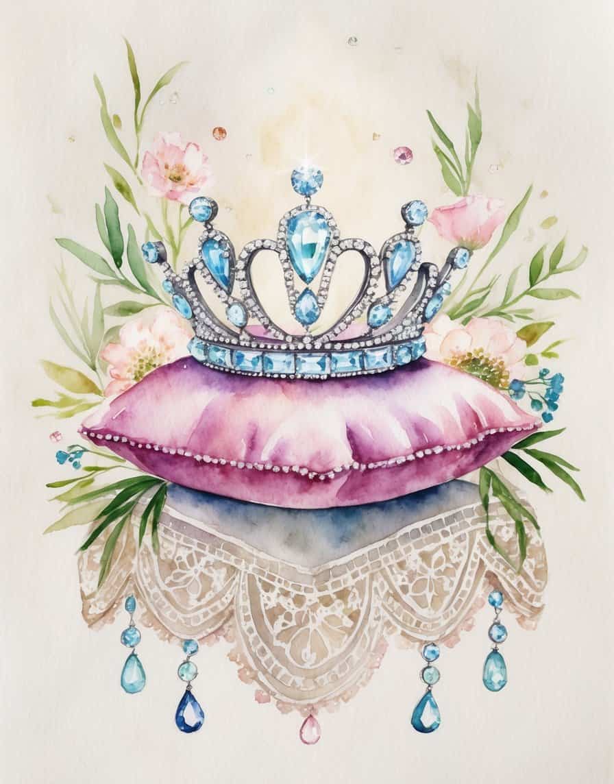 20 Glamorous Tiara Printable Art for Milestones Today Mommy