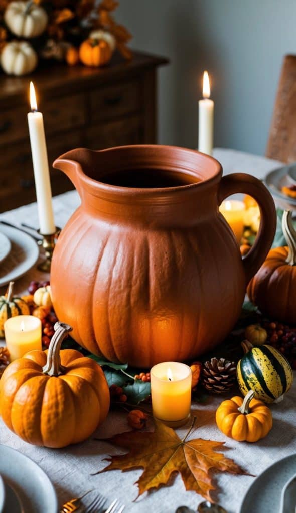 25 Pumpkin-Themed Thanksgiving Tablescape Ideas to Cozy Up Your Holiday ...