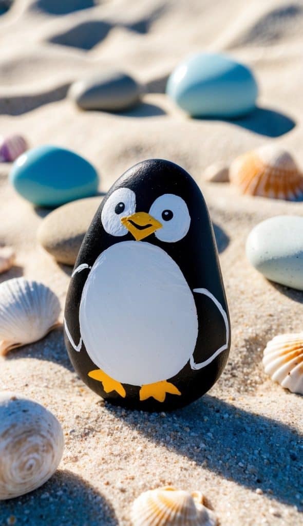 40 Animal Painted Rock Ideas for Beginner-Friendly Crafts: Adorable ...