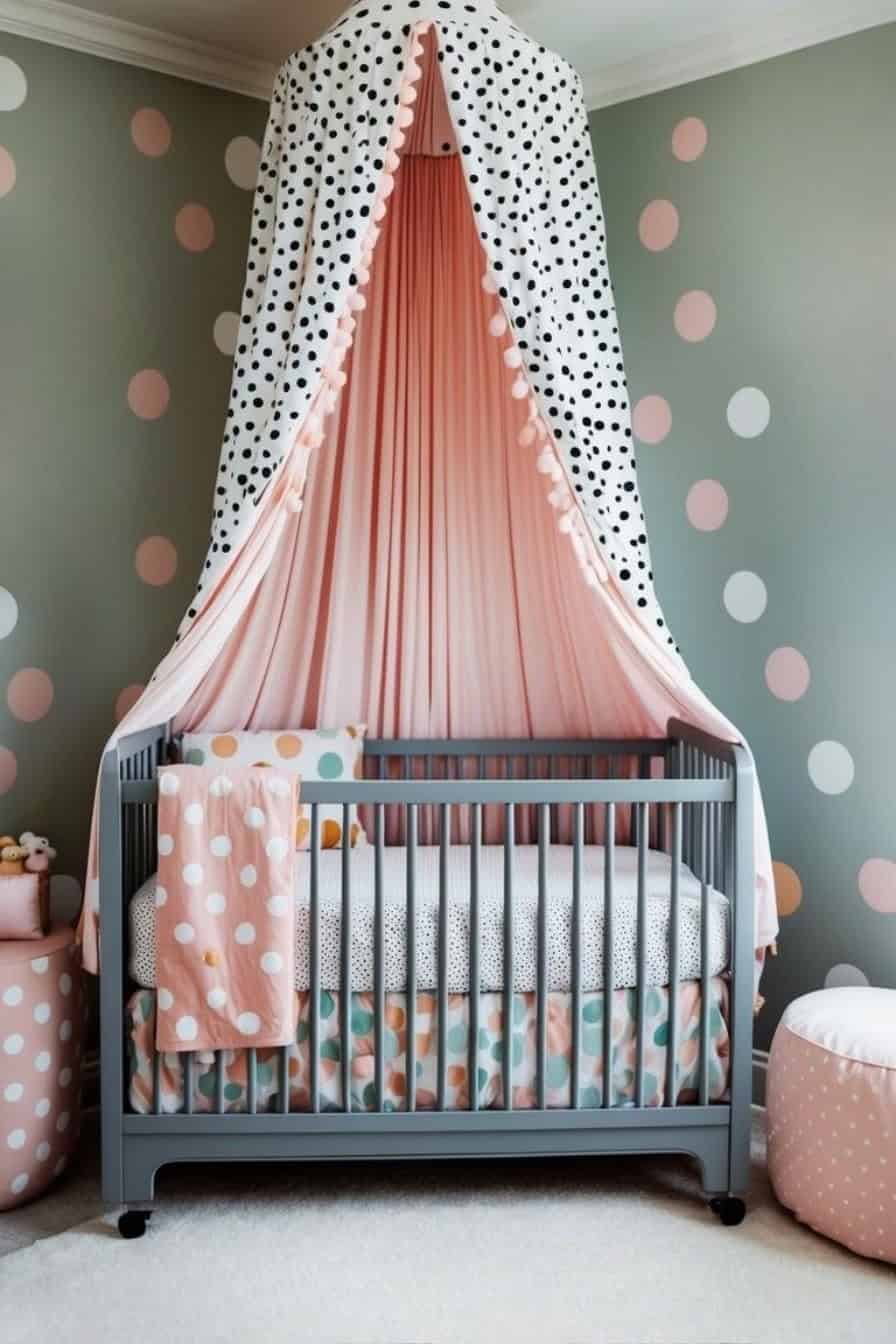 16 Polka Dot Nursery Ideas: Cheerful Spots for Your Little One's Room