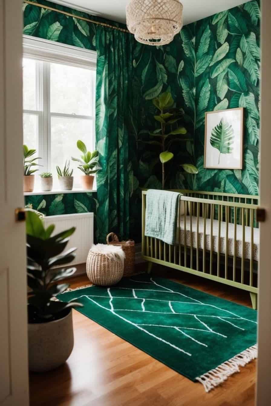 22 Green Nursery Ideas: Bringing Nature's Calm to Your Baby's Space
