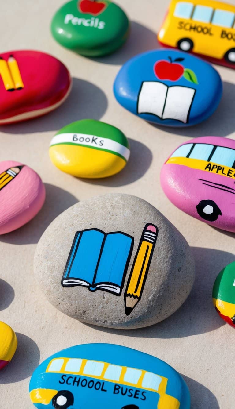31 Back to School Painted Rock Ideas: Creative Designs to Welcome the ...