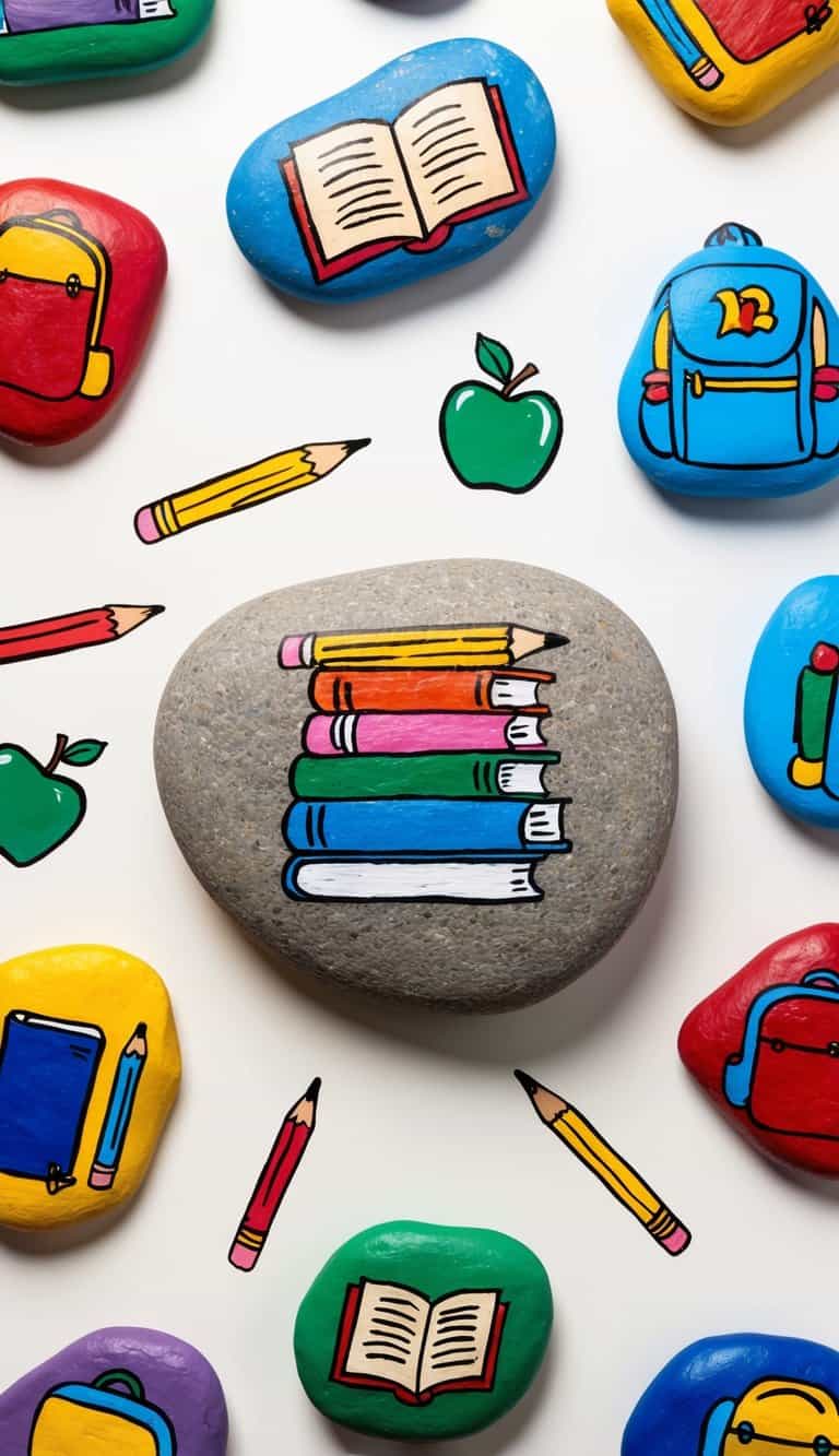 31 Back to School Painted Rock Ideas: Creative Designs to Welcome the ...