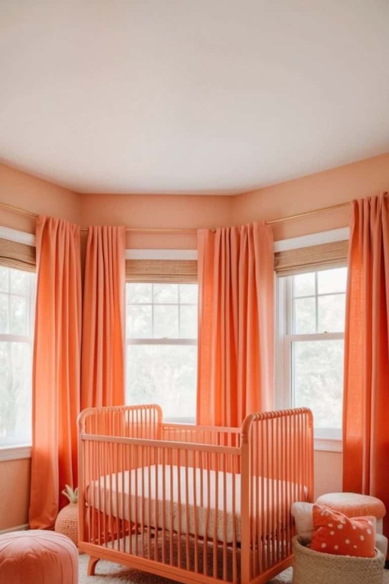 15 Coral Nursery Ideas: Vibrant Peachy Hues for a Cheerful Baby Room