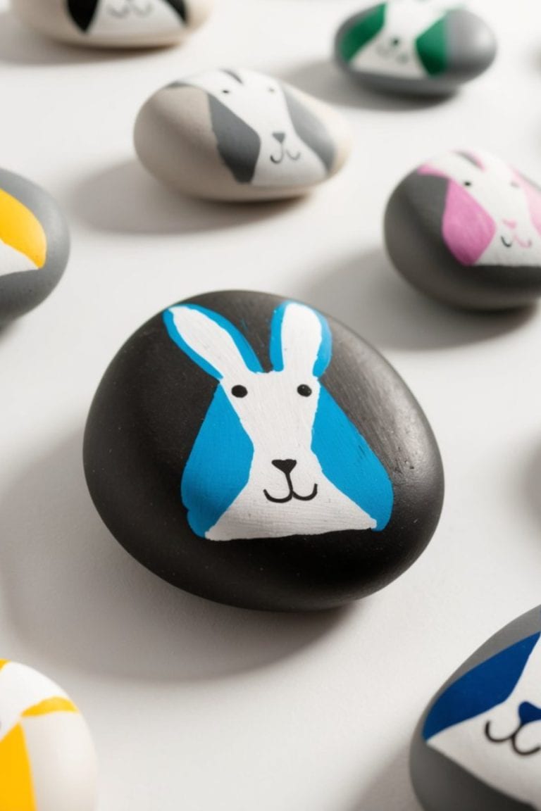 21 Bunny Painted Rock Ideas: Adorable Easter Crafts for Spring Celebrations
