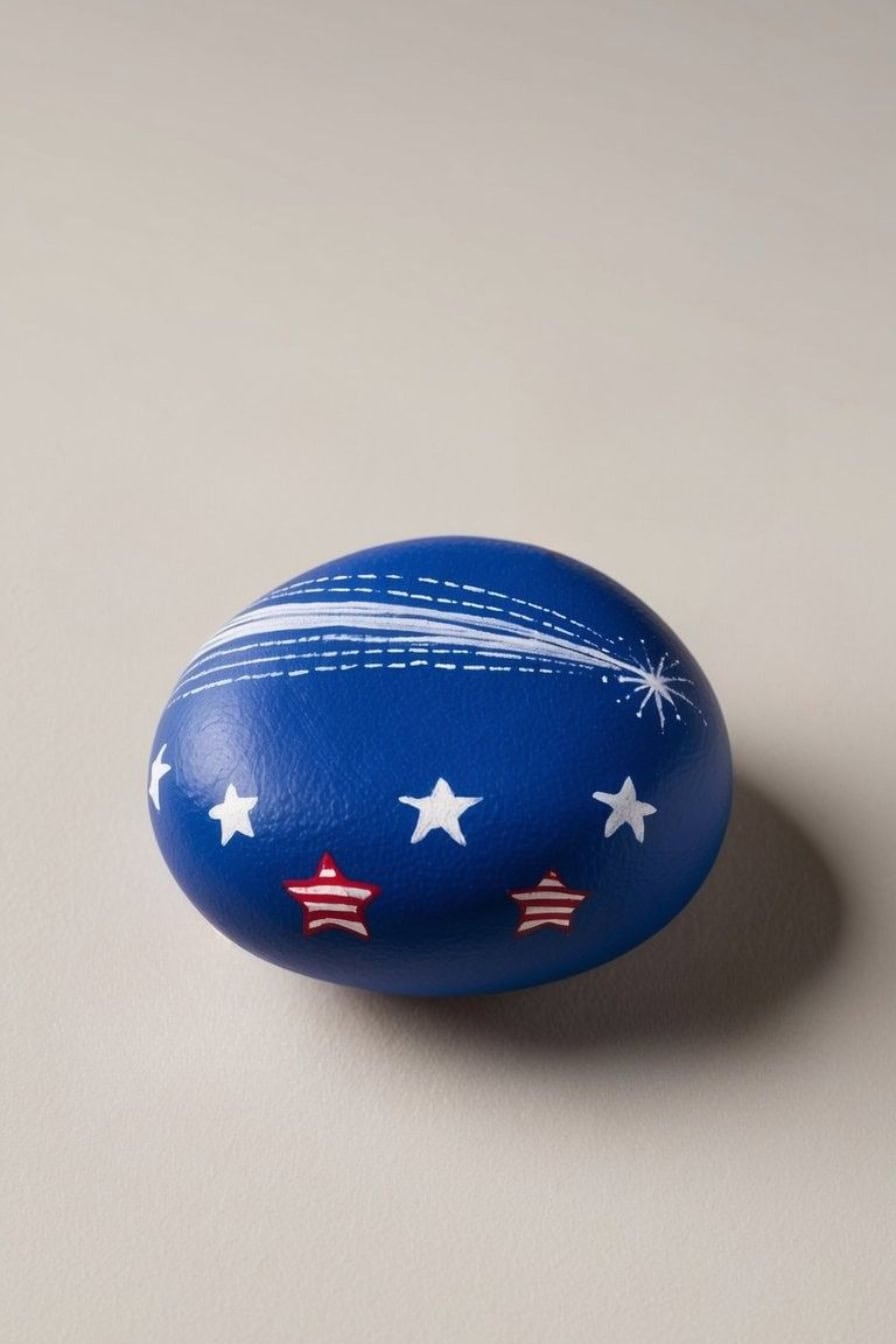 22 4th of July Painted Rock Ideas: Patriotic Crafts for Independence ...