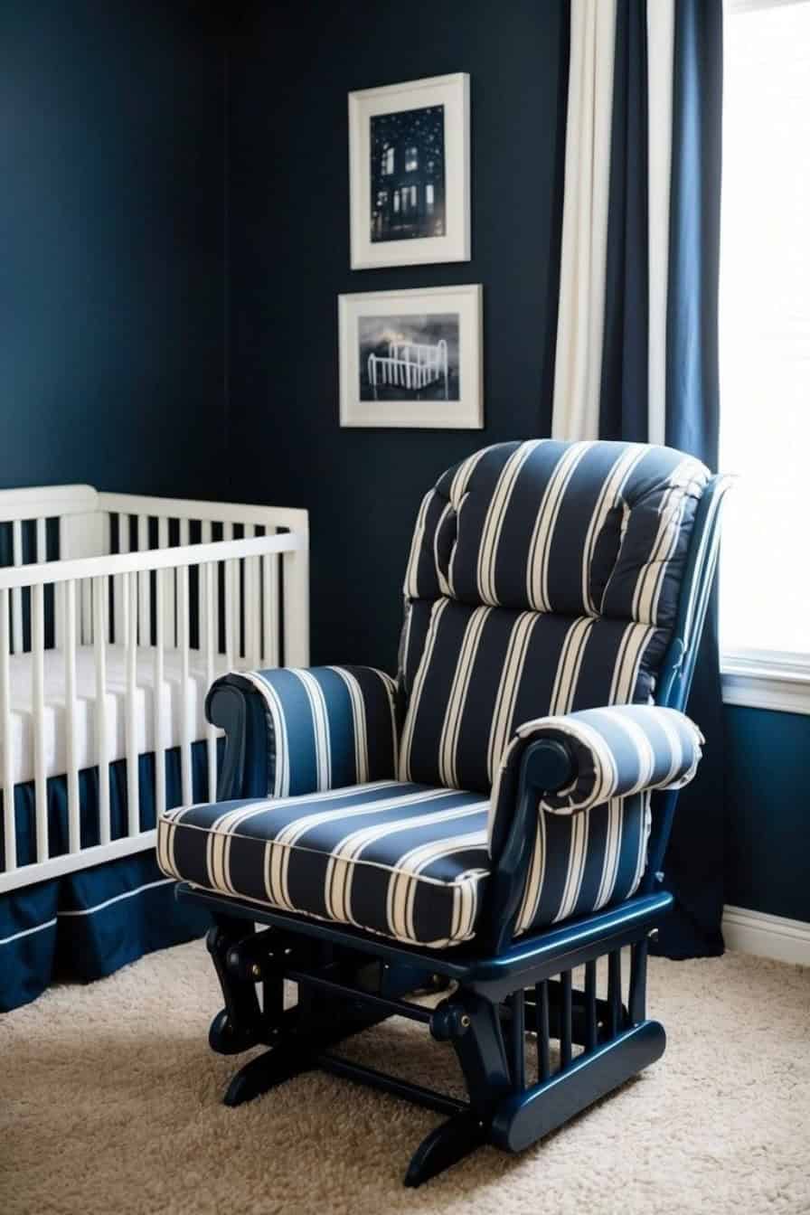 16 Navy Nursery Ideas: Sophisticated Designs for Your Little Sailor's Room