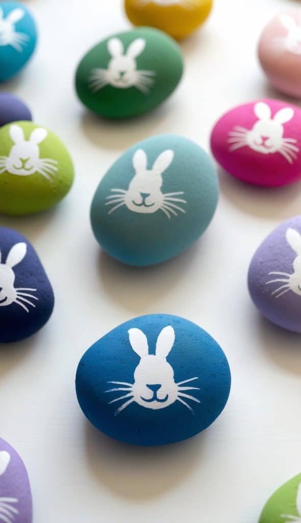 21 Bunny Painted Rock Ideas: Adorable Easter Crafts for Spring Celebrations