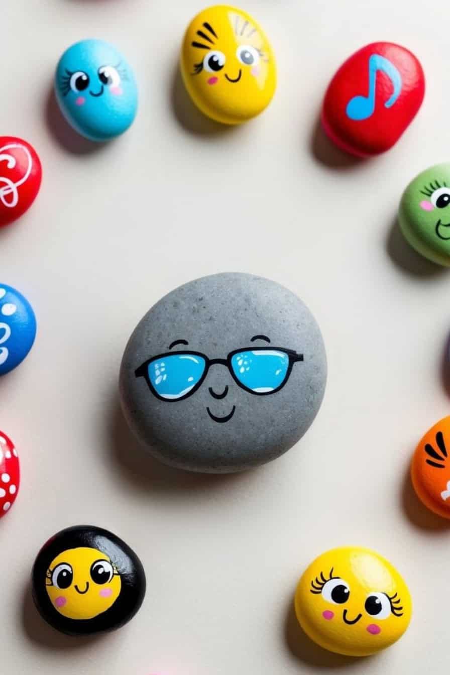 23 Cute Painted Rock Ideas: Adorable Designs to Brighten Your Day