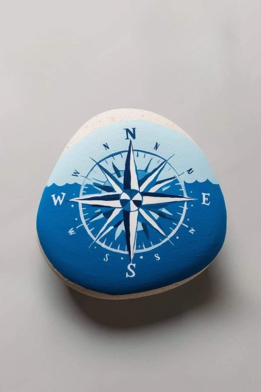 21 Ocean Painted Rock Ideas: Splash Into Nautical Creativity for Beach ...