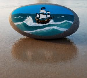 21 Ocean Painted Rock Ideas: Splash Into Nautical Creativity for Beach ...