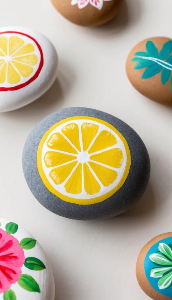 21 Food Painted Rock Ideas: Delicious Designs to Brighten Your Collection
