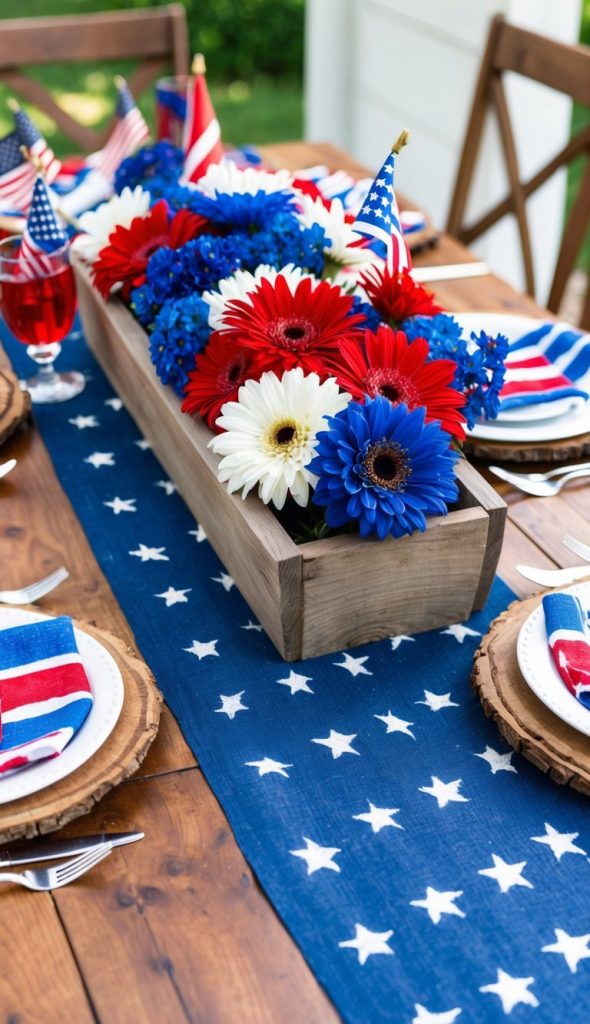 20 Rustic Fourth Of July Tablescape Ideas Patriotic Charm For Your 