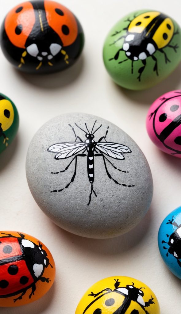 16 Bug Painted Rock Ideas: Creative Nature-Inspired Designs for Your Garden