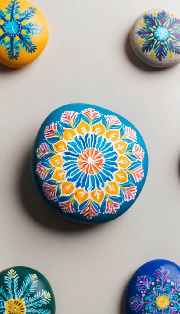 31 Mandala Painted Rock Ideas: Peaceful Designs for Mindful Creativity