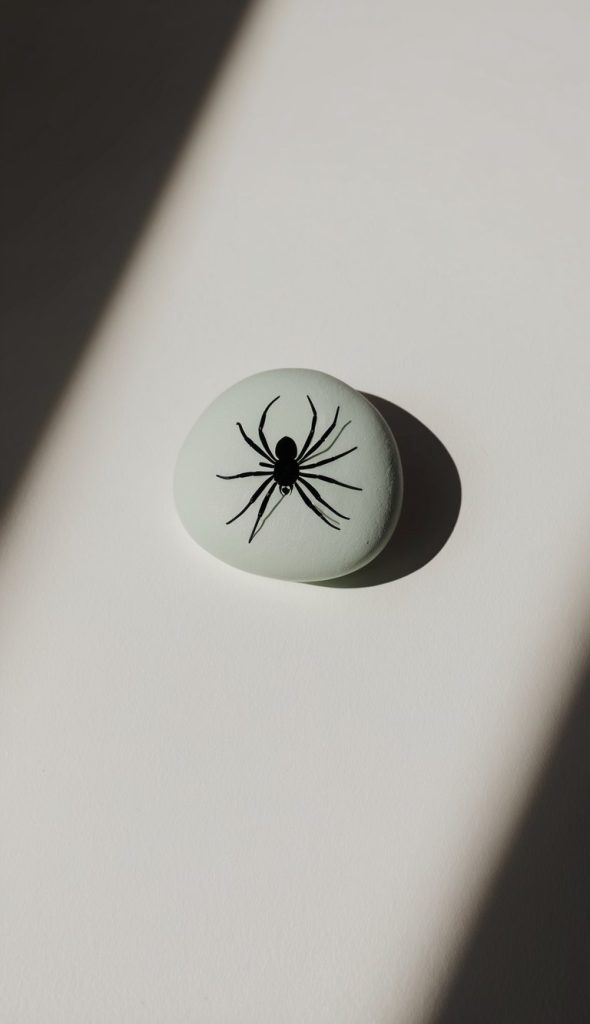 15 Spider Painted Rock Ideas: Creative Designs for Spooky and Adorable ...