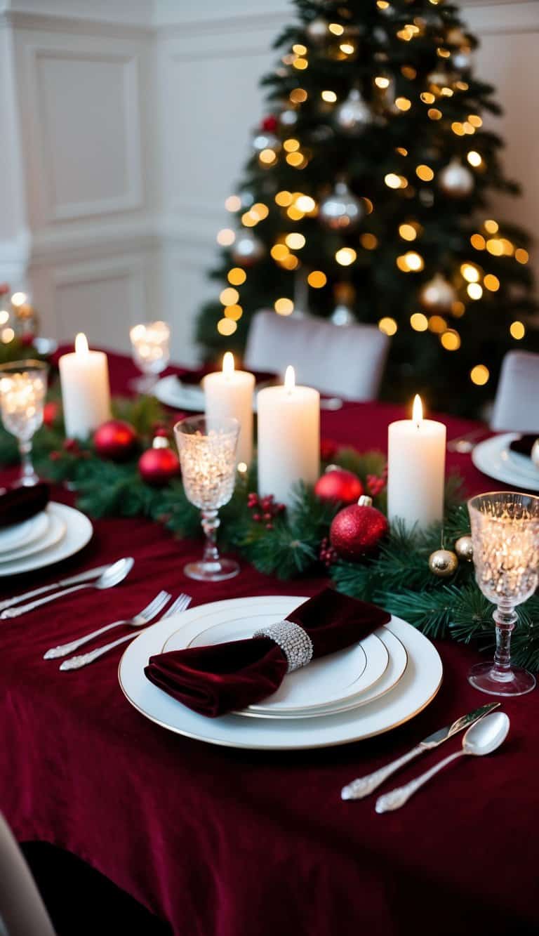 18 Elegant Christmas Tablescape Ideas for a Polished and Festive Ambiance