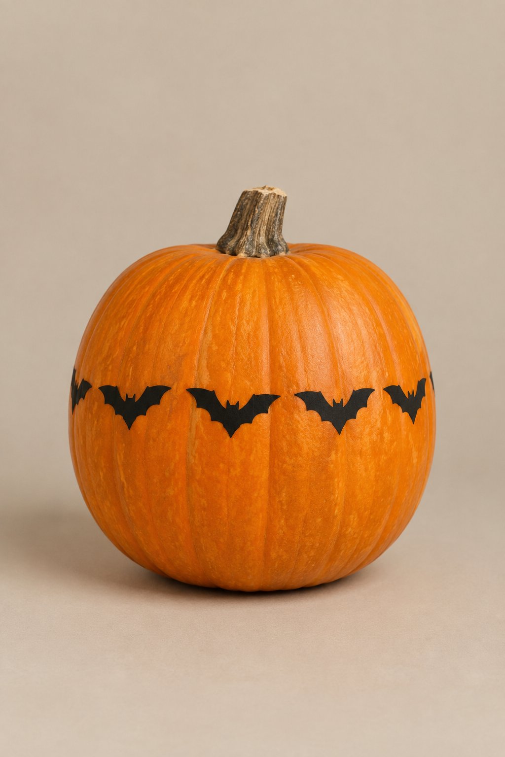 Bat Silhouette Band - bat painted pumpkin