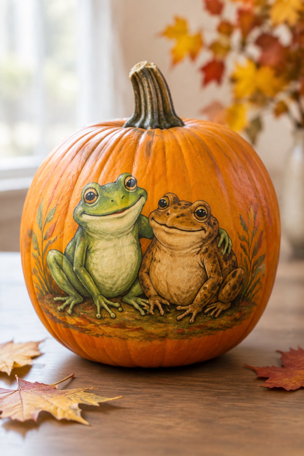 Frog and Toad Friends Pumpkin - book character pumpkins