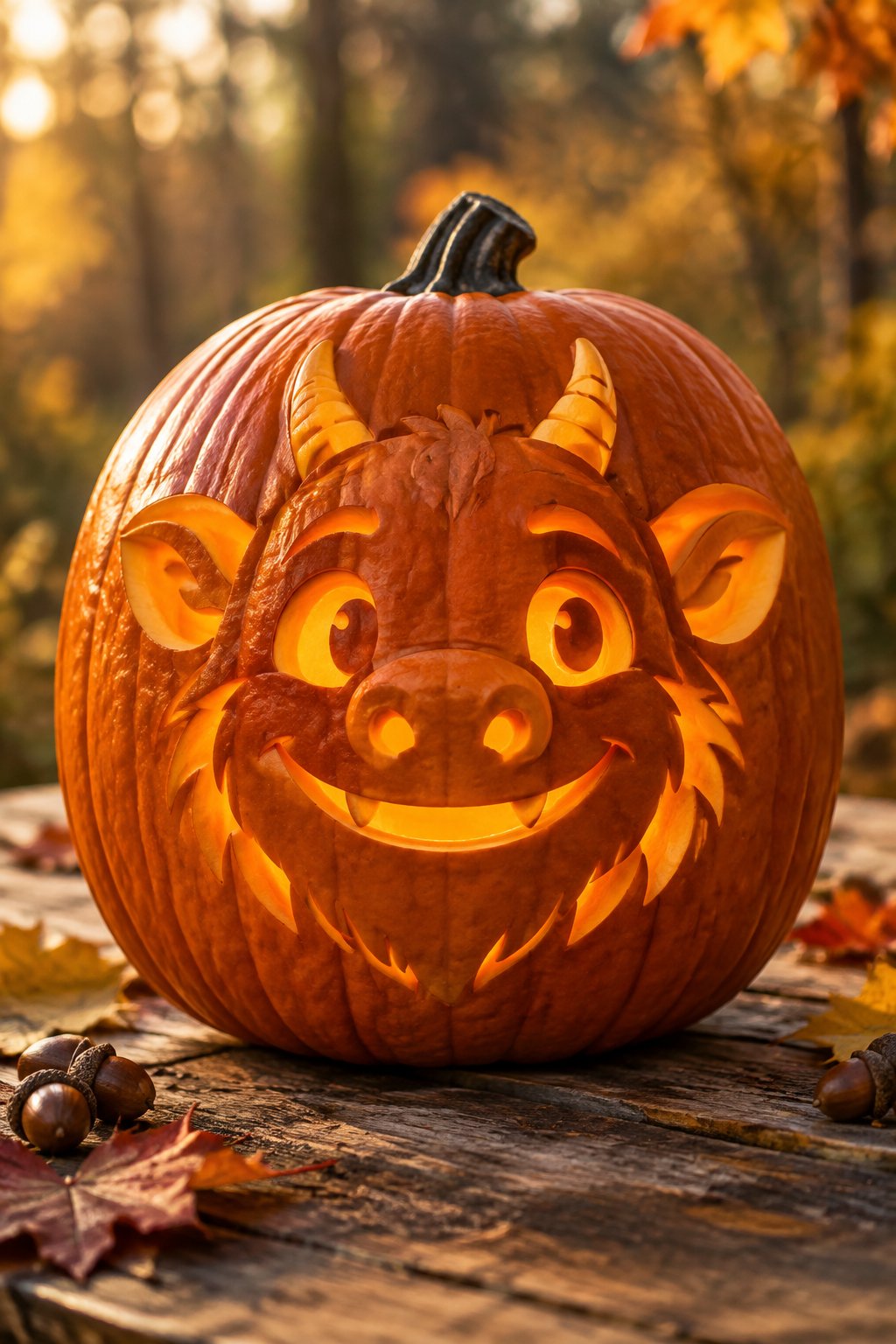 Gruffalo Storybook Pumpkin - book character pumpkins