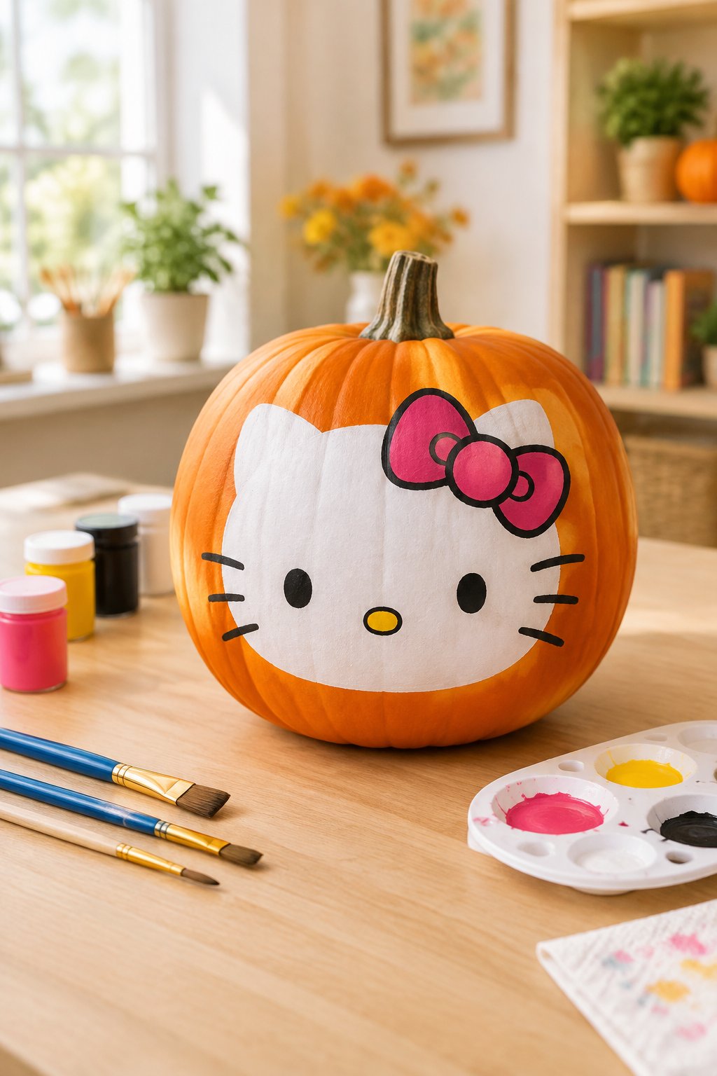 Hello Kitty Pumpkin Suit - hello kitty pumpkin painting
